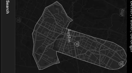 Tesla ha ampliato l'area di servizio del Robotaxi ad Austin e ora appare così