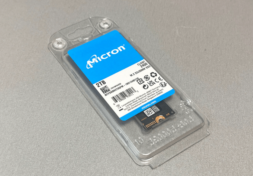 Micron 2400 memoria steam deck