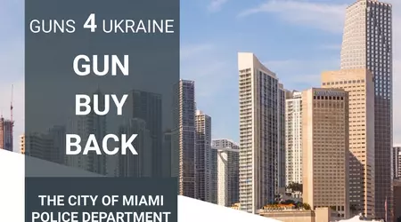 Miami acquista armi da fuoco dalla gente del posto da inviare in Ucraina