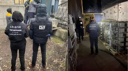 È stata scoperta una fattoria di criptovalute non ufficiale vicino a Kiev: i proprietari hanno causato danni allo stato per un importo di 3.500.000 UAH