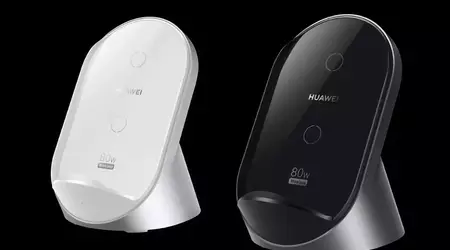 Huawei ha presentato un dock di ricarica wireless verticale da 80W