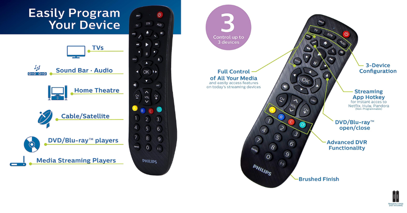 Philips miglior telecomando universale per vizio tv