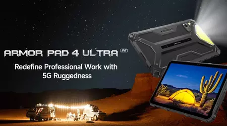 Ulefone presenta il tablet Armor Pad 4 Ultra con termocamera e supporto 5G a 329 dollari
