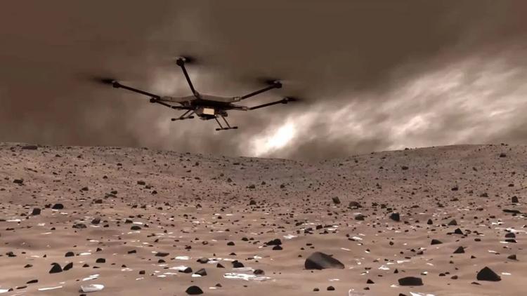 La NASA sta sviluppando Mars Chopper, ...