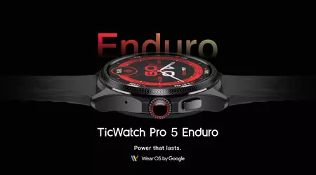 Mobvoi ha presentato il TicWatch Pro 5 Enduro con un nuovo cinturino, vetro zaffiro e Wear OS al prezzo di 349 dollari.