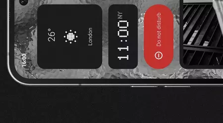Display piatto con foro centrale e cornici sottili: Nulla ha iniziato a far presagire l'aspetto del telefono (2)
