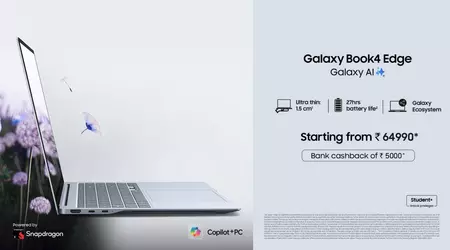 Samsung Galaxy Book4 Edge con processore Snapdragon X arriva in India