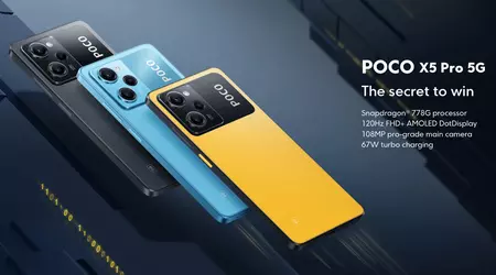 POCO X5 Pro: display AMOLED da 120 Hz, chip Snapdragon 778G, fotocamera da 108 MP e batteria da 5000 mAh con capacità di ricarica da 67 W