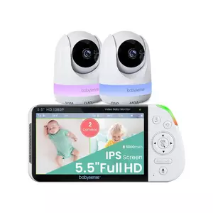 Babysense 5,5" 1080p a schermo diviso
