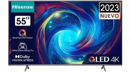 Hisense ha presentato un televisore da gioco QLED 4K UHD da 55-75" con frequenza di aggiornamento di 144 Hz e HDMI 2.1.