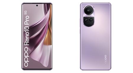 Insider rivela le specifiche e mostra l'aspetto della versione globale di OPPO Reno 10 Pro