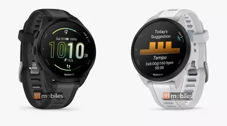 Ecco come sarà il Garmin Forerunner 165: un orologio sportivo intelligente con schermo AMOLED, fino a 11 giorni di autonomia e un prezzo di 279 euro.
