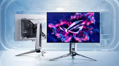 ASUS rilascia ROG Swift OLED PG27AQWP-W — il primo monitor OLED al mondo con frequenza fino a 720 Hz