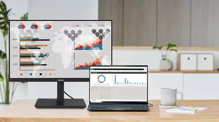 ASUS ha presentato un monitor aziendale QHD con frame rate di 100Hz e trasferimento di potenza fino a 90W tramite USB-C a 365€.