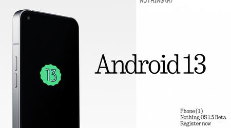 Nothing ha aperto le iscrizioni al beta test di Android 13 per Nothing Phone (1)