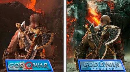 Progressi folli: un blogger confronta la versione PC di God of War 2018 con impostazioni Ultra e God of War Ragnarok su PlayStation 5