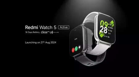 Xiaomi presenterà lo smartwatch Redmi Watch 5 Active il 27 agosto