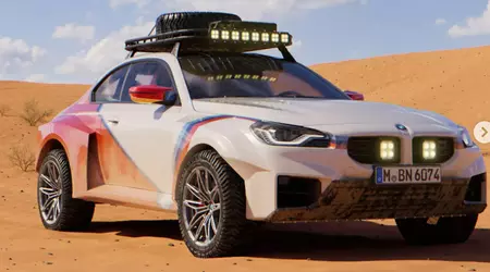 Il concept della BMW M2 Dakar è troppo bello per essere un pesce d'aprile