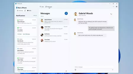 Microsoft ha iniziato a distribuire un aggiornamento di Phone Link che aggiunge il supporto per i dispositivi iOS.