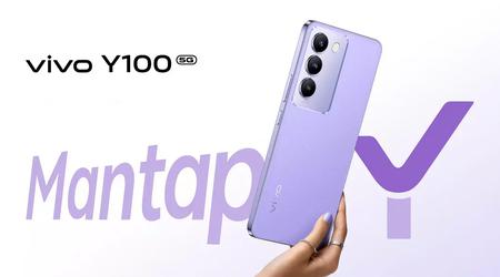 vivo Y100 5G: display AMOLED a 120Hz, chip Snapdragon 4 Gen 2 e ricarica a 80W per 246 dollari