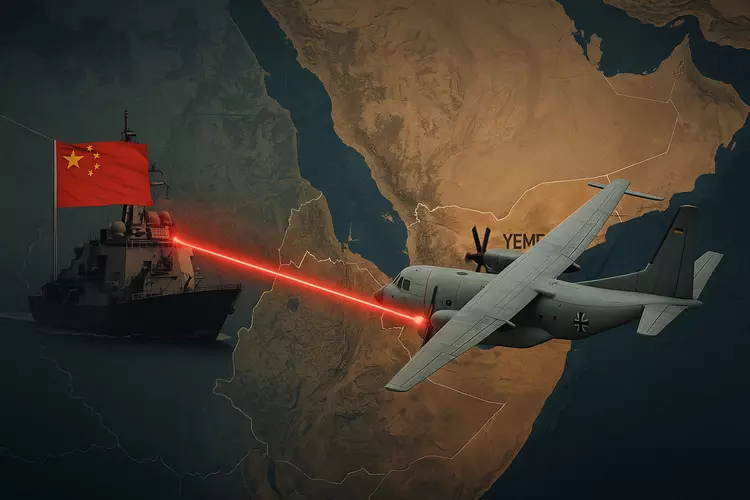 Una nave cinese "ha illuminato" un ...