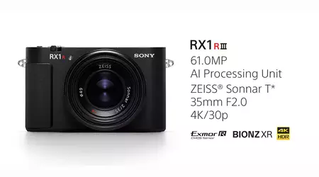 Sony ha svelato la fotocamera compatta RX1R III - uno strumento professionale in tasca per 5100$