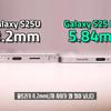 Il design del Samsung Galaxy S25 Edge con la chiusura