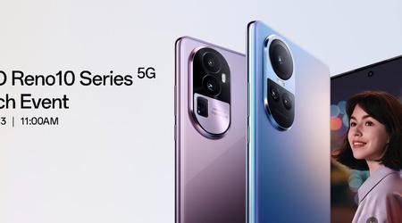 OPPO annuncia la data di annuncio globale di Reno 10, Reno 10 Pro e Reno 10 Pro+