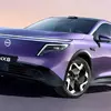 Anteprima frontale del Nissan NX8 con fari OLED