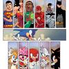 Personaggi dei fumetti DC X Sonic the Hedgehog