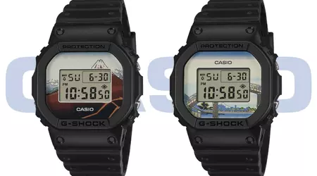 Casio ha rilasciato il nuovo G-Shock con incisioni di Hokusai