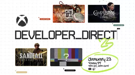 È ufficiale: Xbox Developer Direct si terrà il 23 gennaio con tre giochi molto attesi e una sorpresa.