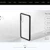 Custodia Ghost Case 2.0 trasparente per Samsung Galaxy S25 Edge