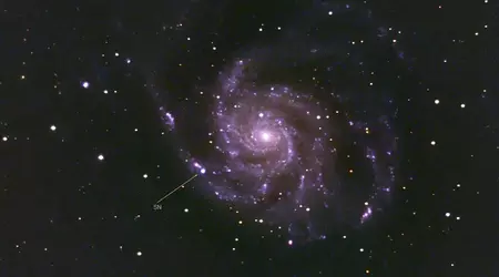 Gli scienziati hanno trasmesso in live-streaming il lampo di una delle supernove più luminose dell'ultimo decennio