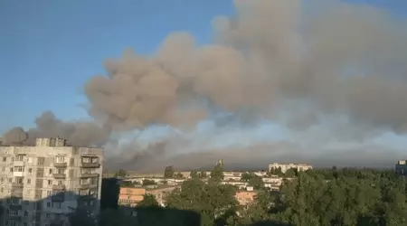 HIMARS funziona di nuovo? Il magazzino razzista è esploso nella Shakhtyorsk occupata