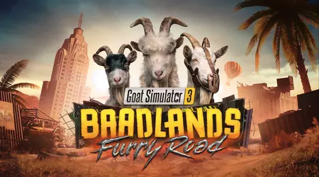 Goat Simulator 3 riceverà l'espansione post-apocalittica Baadlands: Furry Road con riferimenti a Dune e Fallout