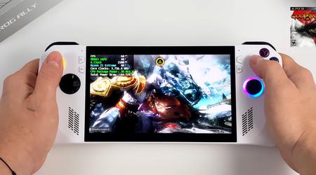 ASUS ROG Ally sarà in grado di eseguire giochi per PlayStation 2, PlayStation 3 e Xbox 360 - God of War 3 ha girato in FHD/60FPS per il test
