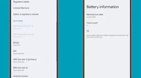 Android 15 vi avviserà quando è il momento di cambiare la batteria del telefono (come iPhone 15).