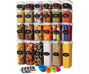 Contenitori ermetici per alimenti Chef's Path con coperchi