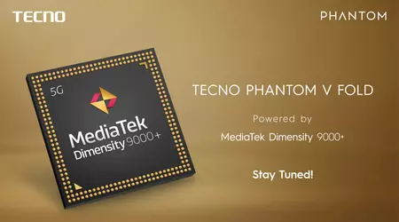 Tecno svela lo smartphone Phantom V Fold con processore MediaTek Dimensity 9000+ al MWC 2023