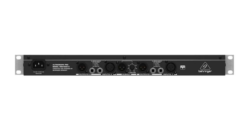Behringer Ultragraph Pro FBQ1502HD Equalizzatore grafico per impianto hi-fi