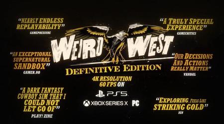 Devolver Digital ha annunciato l'uscita di Weird West: Edizione definitiva con supporto 4K 60 fps