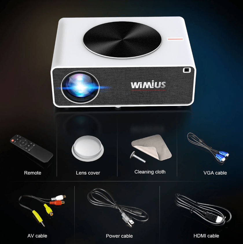 Proiettore domestico Wimius K3 modelli di proiettori wimius