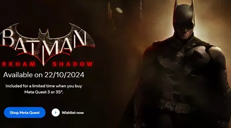È stata rivelata la data di uscita del gioco VR Batman: Arkham Shadow, un'ambiziosa esclusiva per l'headset Meta Quest 3.