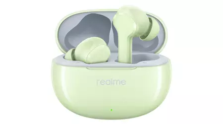 Le Realme Buds T110 con Bluetooth 5.4, protezione IPX5 e fino a 38 ore di autonomia debutteranno fuori dalla Cina il 15 aprile.