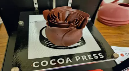 Cioccolato stampato con una stampante 3D negli Stati Uniti 
