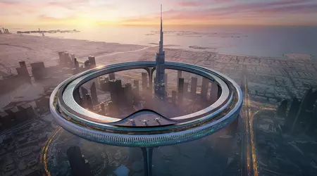 Znera Space propone di costruire un edificio Downtown Circle di 550 metri attorno al grattacielo più alto del mondo, il Burj Khalifa