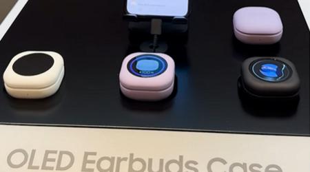 Samsung ha svelato una custodia per cuffie Galaxy Buds con display OLED