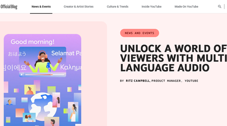 YouTube apre la funzione di doppiaggio video per tutti i creatori