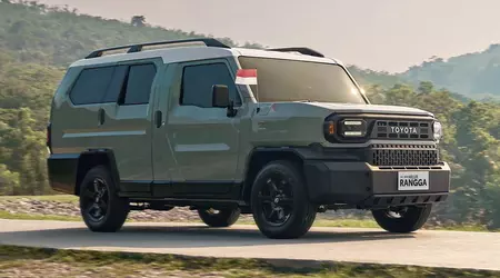 La Toyota Hilux Champ è stata trasformata in un SUV a sette posti